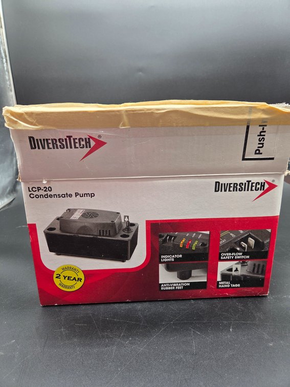 DiversiTech LCP-20 Automatic Condensate Pump