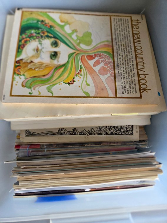 Songbooks, Sheet Music Folios, and Choral Scores