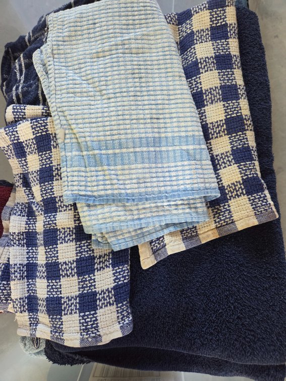 Terry Cloth Towels and Woven Kitchen Towels