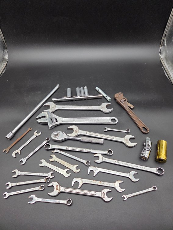 Wrenches, Sockets, Ratchet, Pipe Wrench, and More