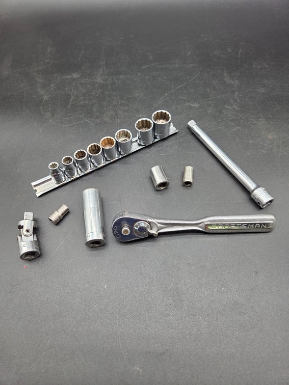 Craftsman Ratchet and Socket Set with Accessories