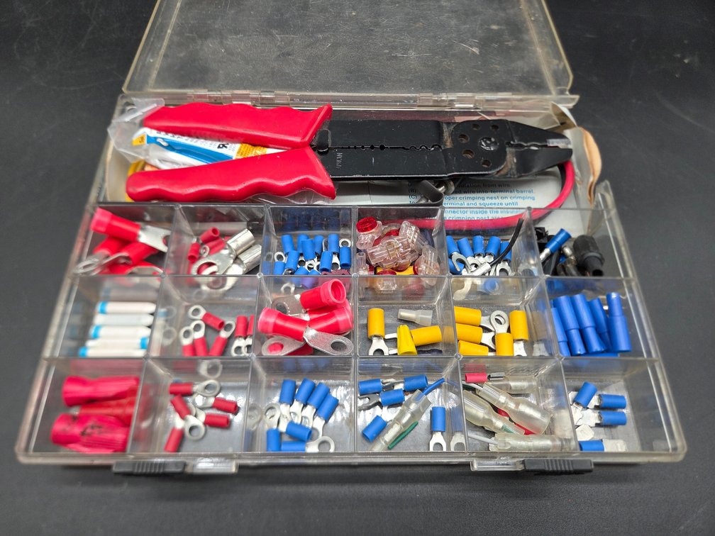 Wire Crimping Tool and Electrical Terminal Assortment