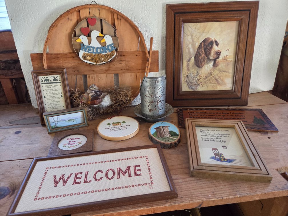 Cross-Stitch Samplers, Framed Prints, and Home Decor
