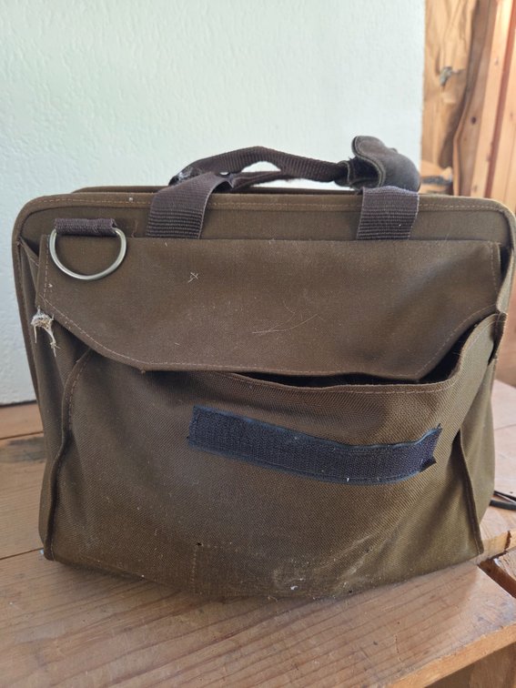 Canvas Technician Tool Bag with Telecommunications Tools