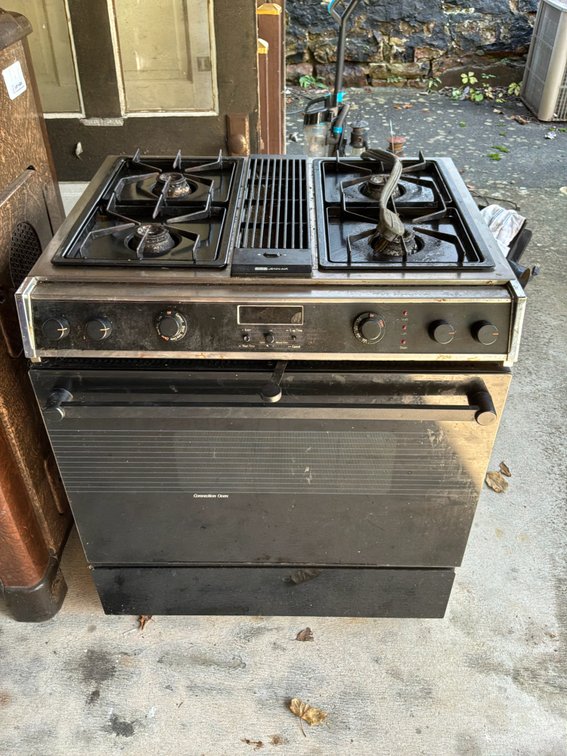Jenn-Air Downdraft Gas Range with Convection Oven