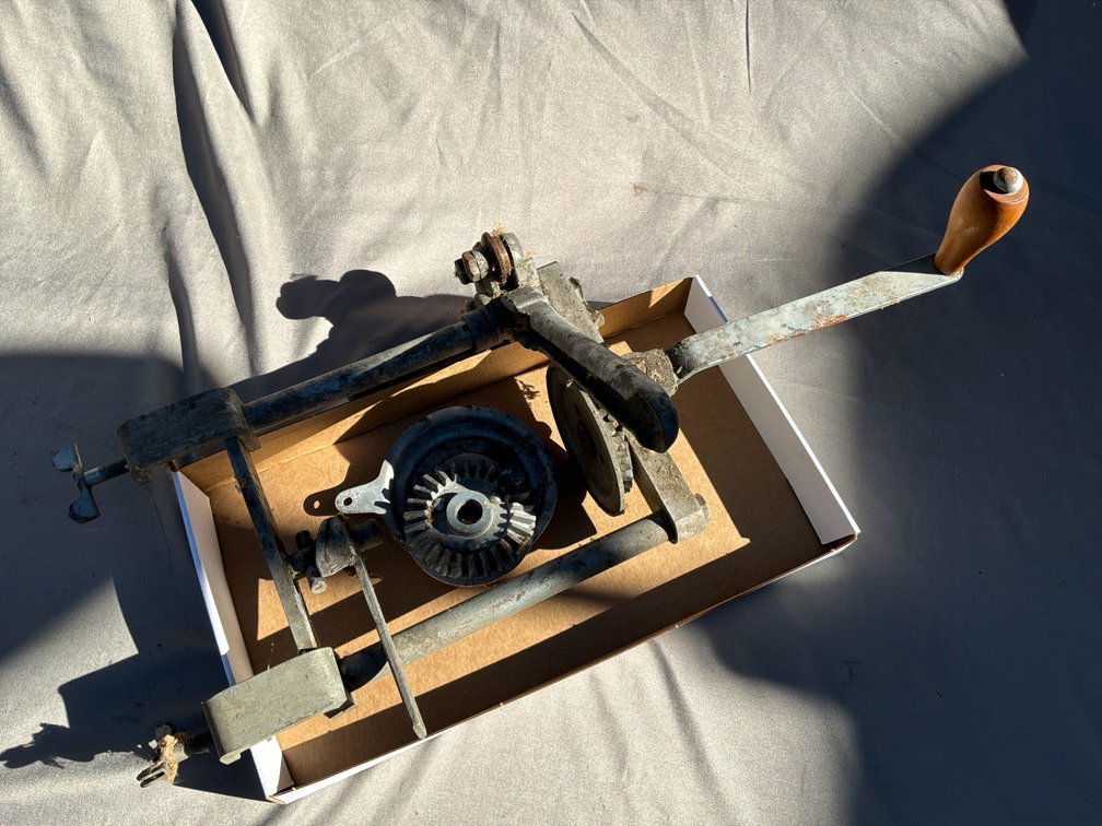 Clamp-On Hand-Crank Mechanical Drive Assembly