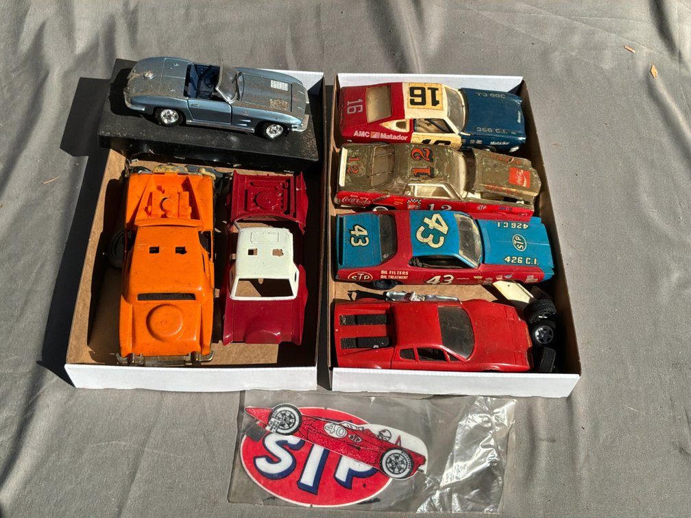 Plastic Model Cars, Car Bodies, and Decals