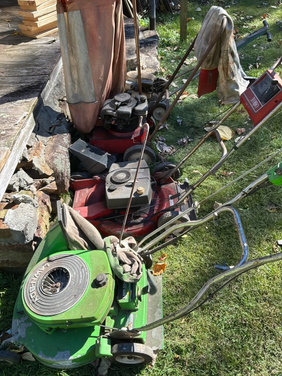 Gas-Powered Walk-Behind Rotary Lawn Mowers