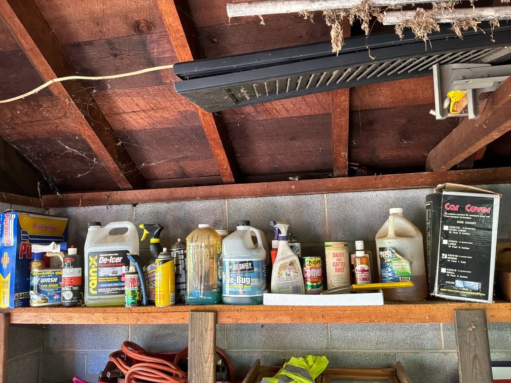 Automotive Fluids, Cleaning Supplies, and Car Cover