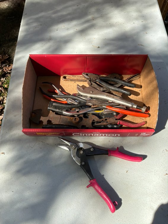 Locking Pliers, Slip-Joint Pliers, Snips, and Hand Tools