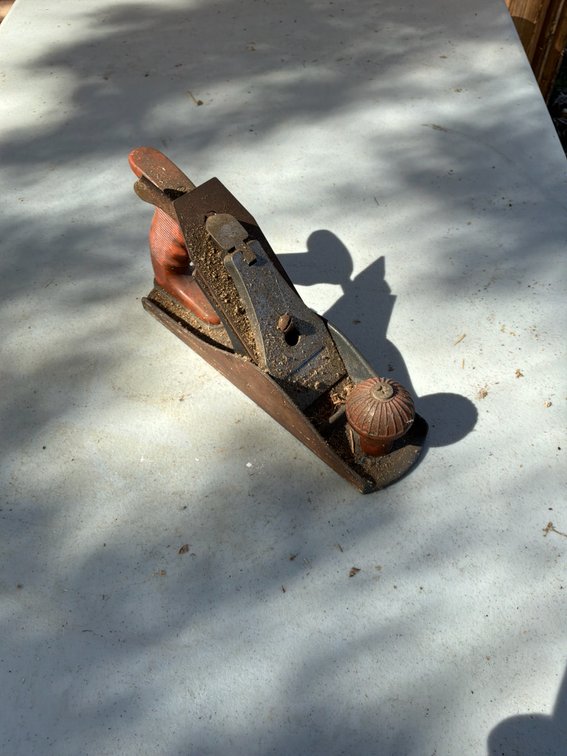 Metal Bench Plane and Wooden Transitional Hand Plane