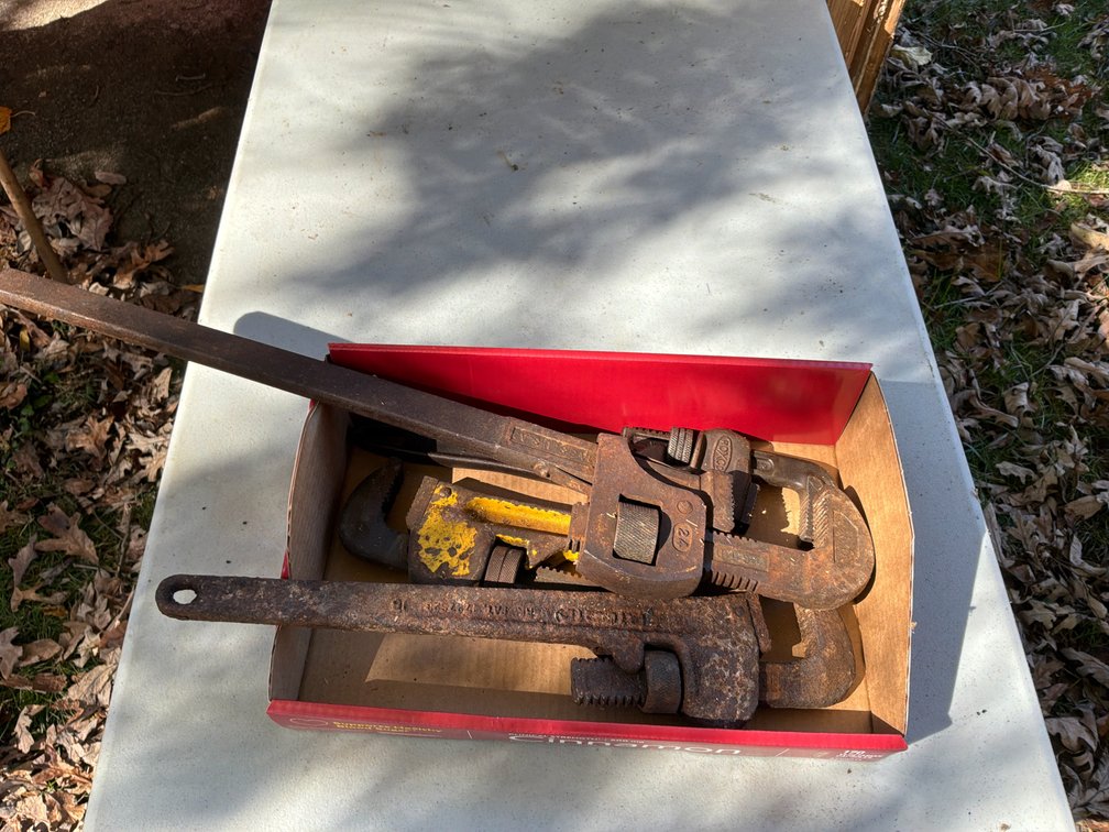 ROXCO Heavy Duty Adjustable Pipe Wrenches