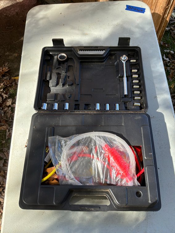 SKILLCRAFT Tool Case with Ratchet, Sockets, and Accessories