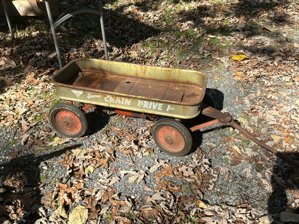 AMF Junior Chain Drive Pressed Metal Wagon