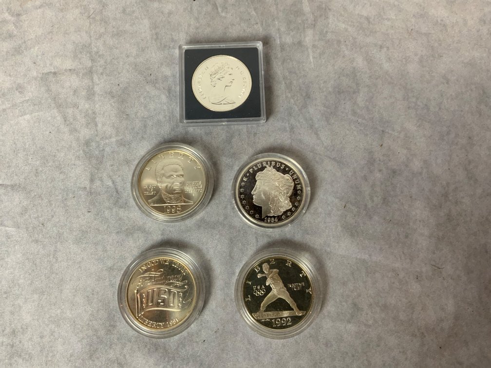 Five Commemorative Coins