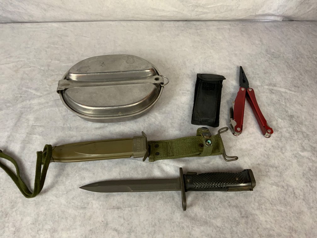  US  MilPar M-6 bayonet with M8A1 scabbard