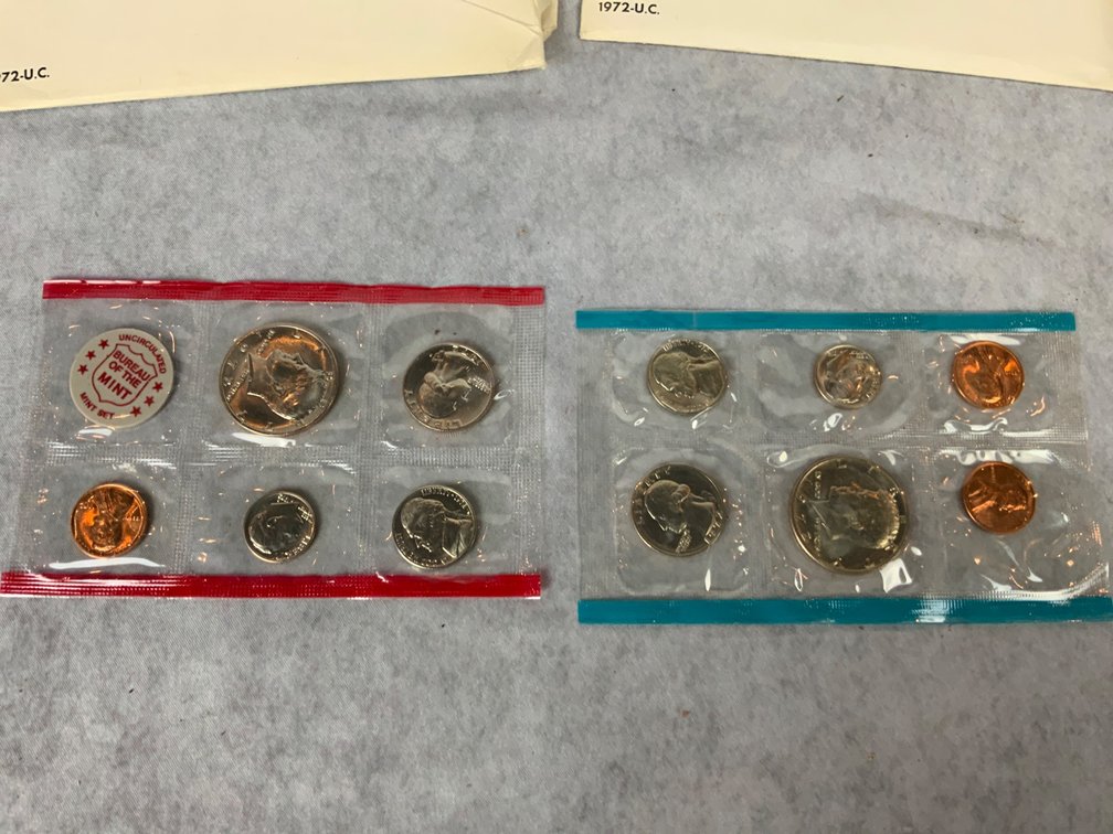 1972 U.S. Treasury Proof Sets