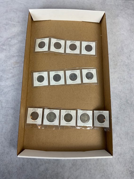 U.S. Nickels from 1927 to 1945