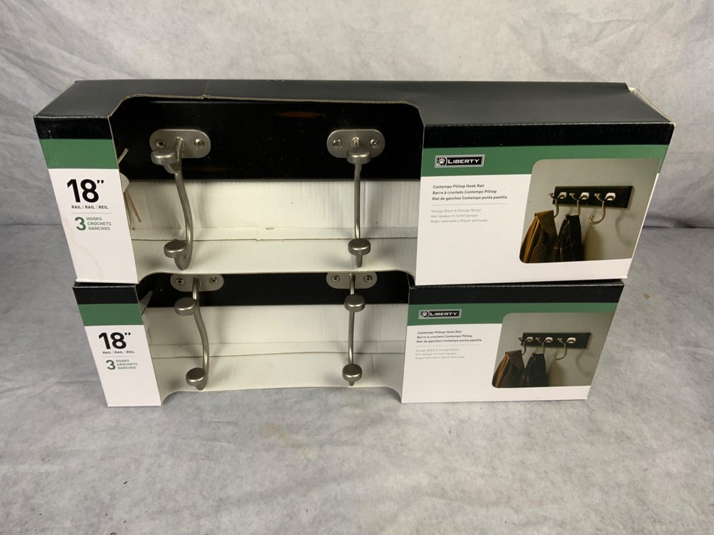 Two 18-Inch Liberty Hook Rails