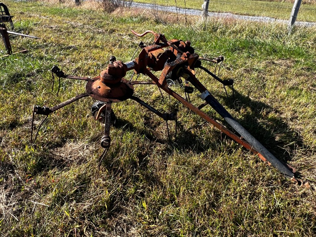 Two-Basket Hay Tedder