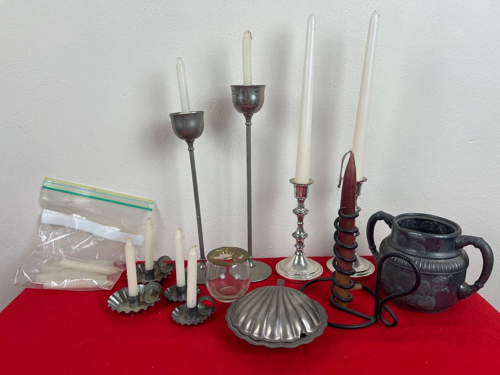 Metal Candleholders and Accessories