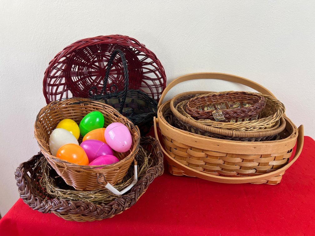 Woven Baskets in Various Styles