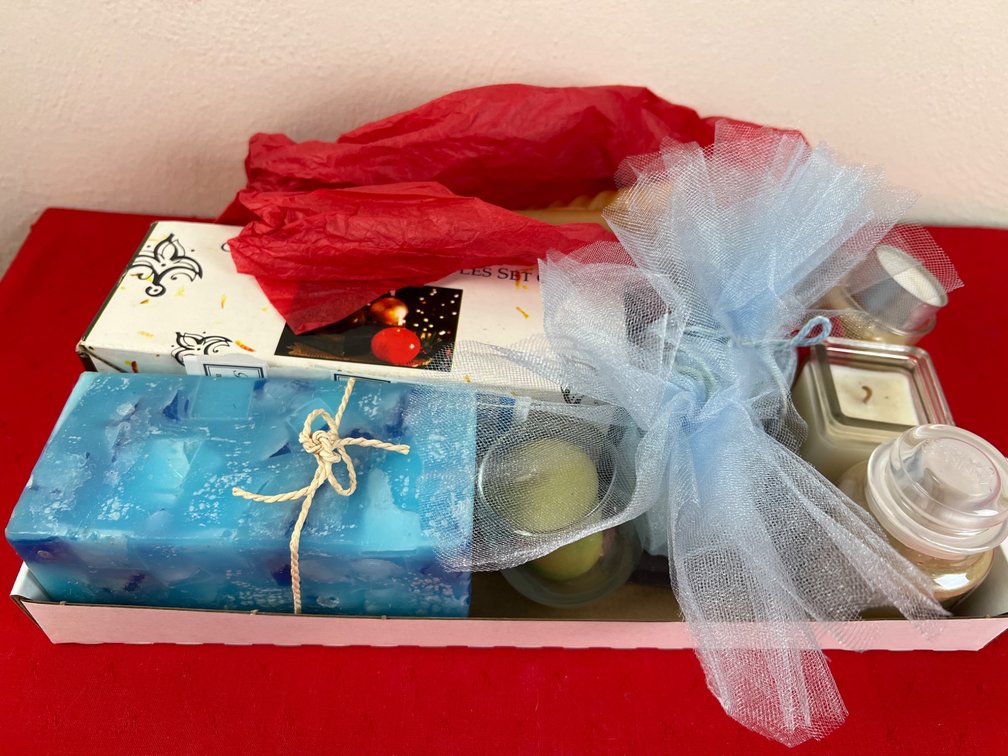 Box with Candles