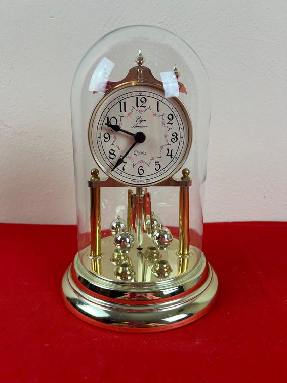 Elgin Quartz Anniversary Dome Clock