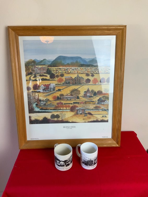 Linda Patrick Lithograph, ‘Buena Vista, VA’