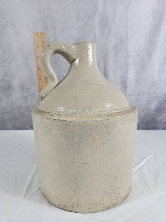 Stoneware Crock Jug with Handle