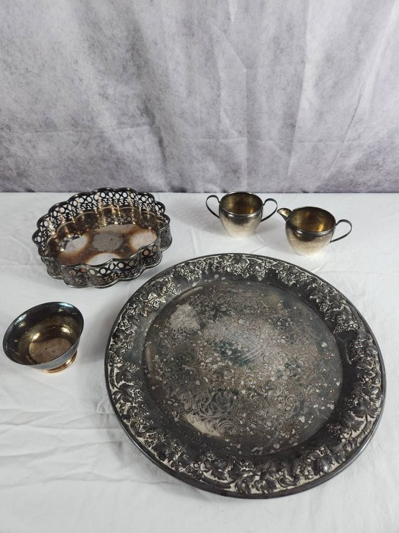 Sterling Silver Tableware Set