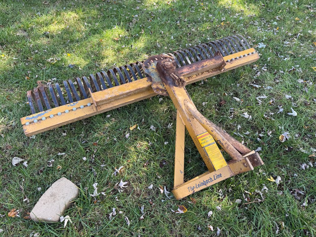 7’ 3pt Hitch Landscape Rake