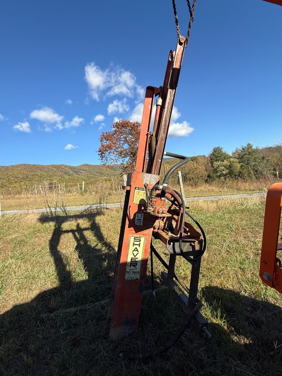 Shaver HD-10 Hydraulic Post Driver