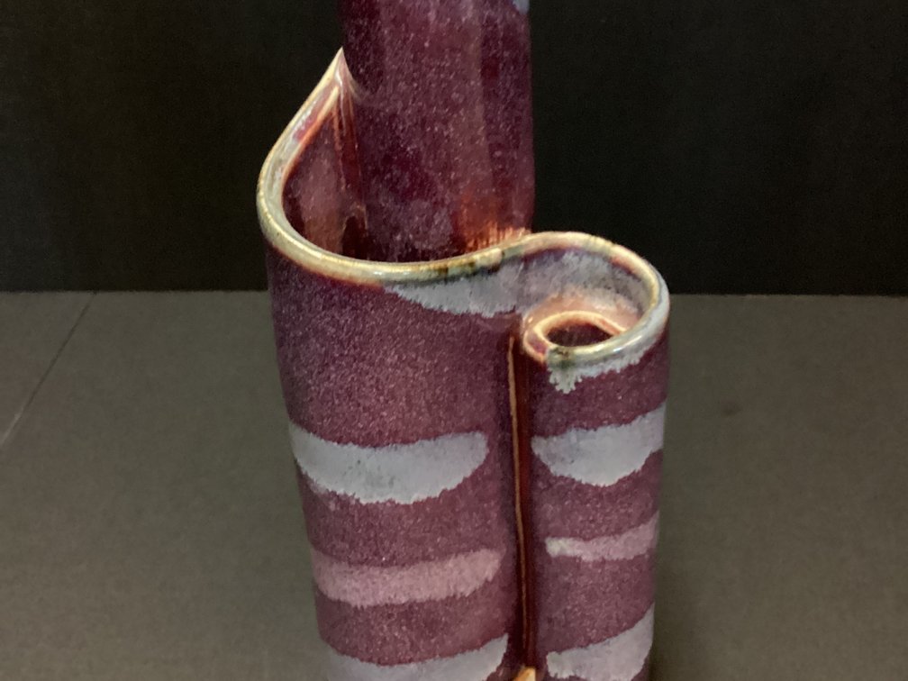 Bay Pottery Triple Vase (6.6” tall)