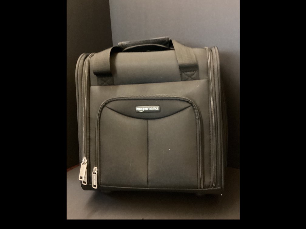 Black Rolling Carryon Bag