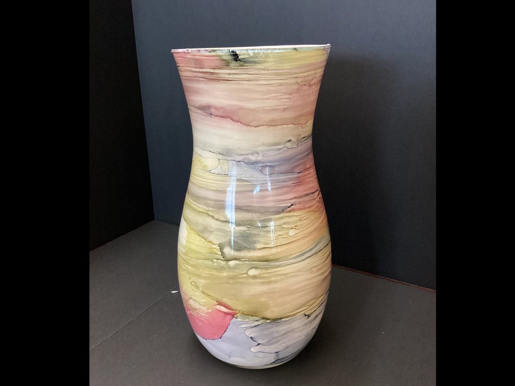 10” Art Glass Vase