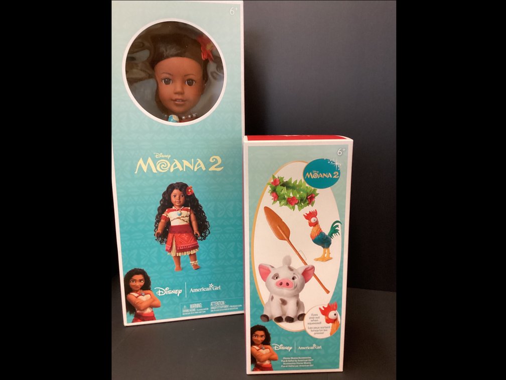 Moana American Girl and accessories