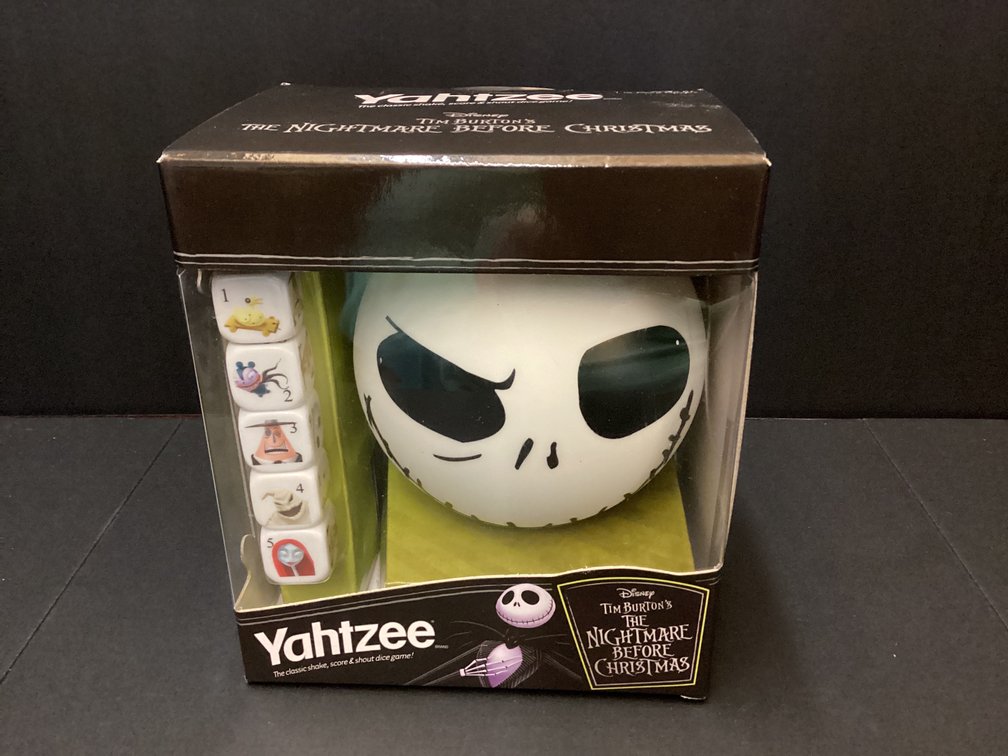 The Nightmare Before Christmas Yahtzee 