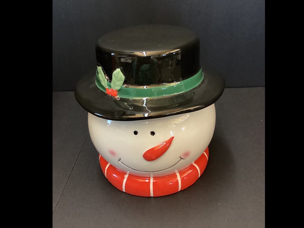 Snowman Cookie Jar