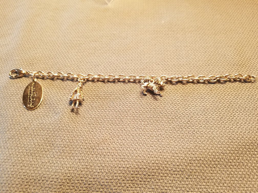 American Girl Collection Silver Charm Bracelet 
