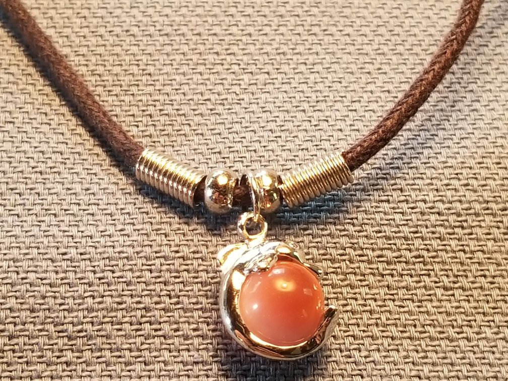 Ocean / Beach themed Necklace with Dolphin 