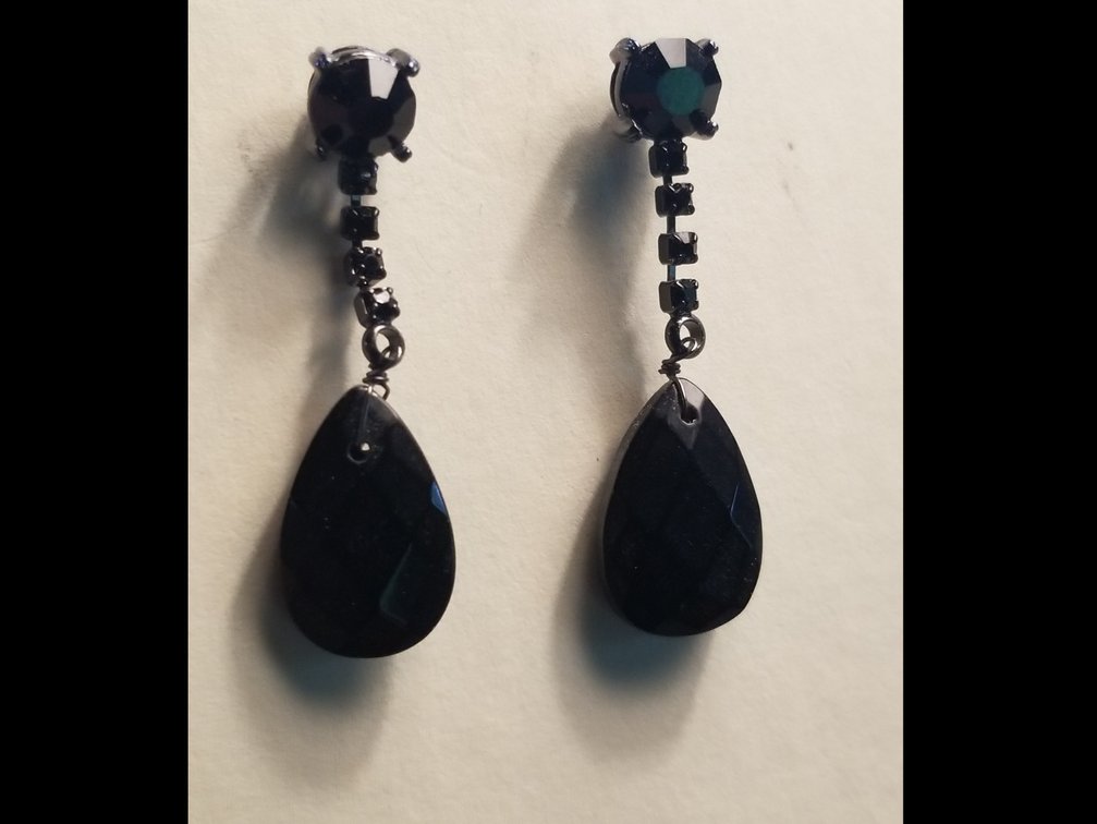 Onyx style Earrings 