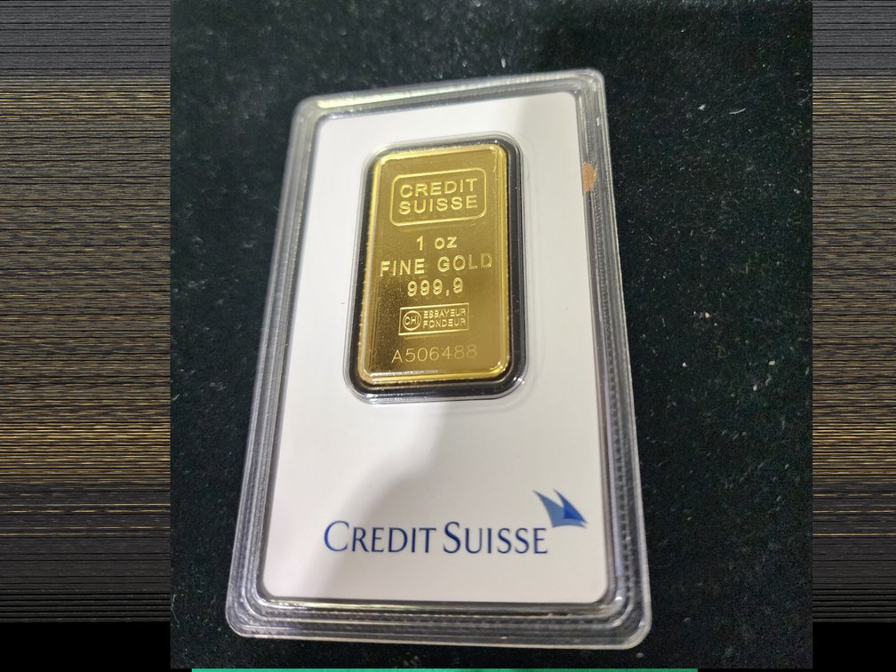 Credit issue fine gold