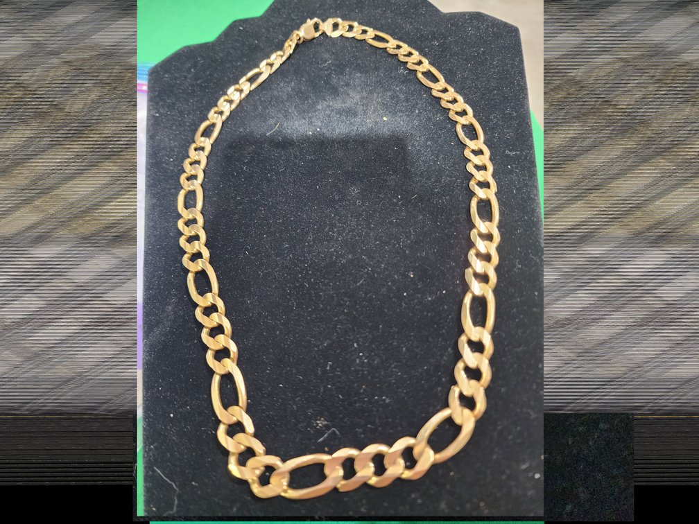 14 Carat gold Necklace. 74.1 gram