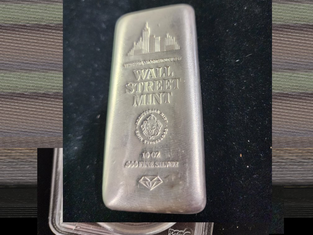 10 Oz. Silver bar