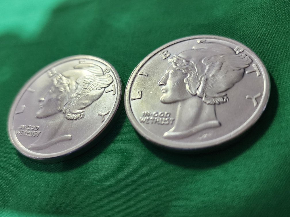 2 Silver  coins