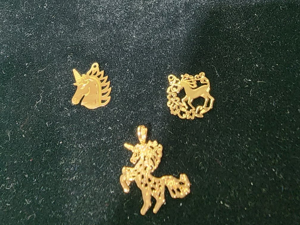 14 Carat Gold Charms