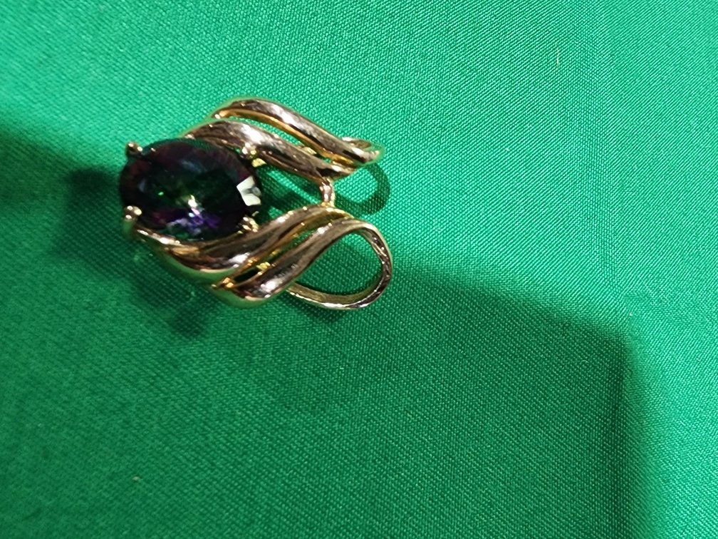 14 Caret gold slide 