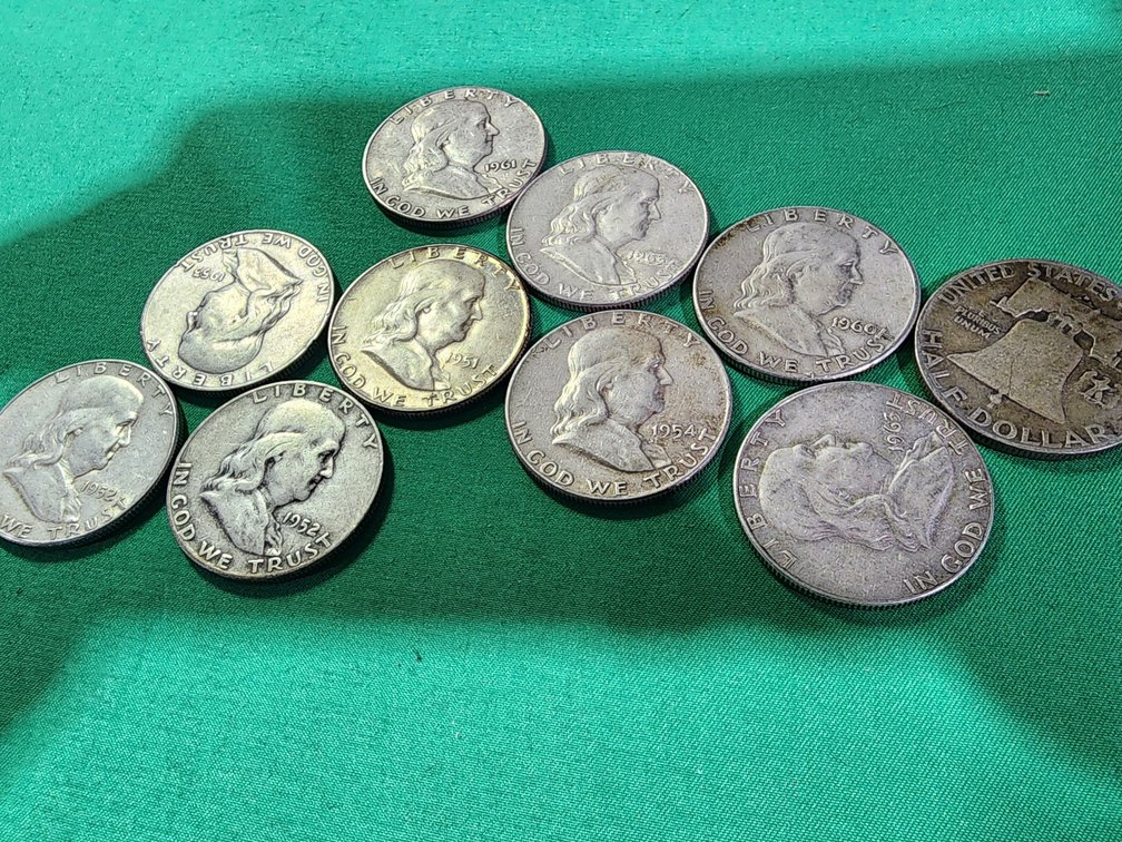  Silver Half Dollars