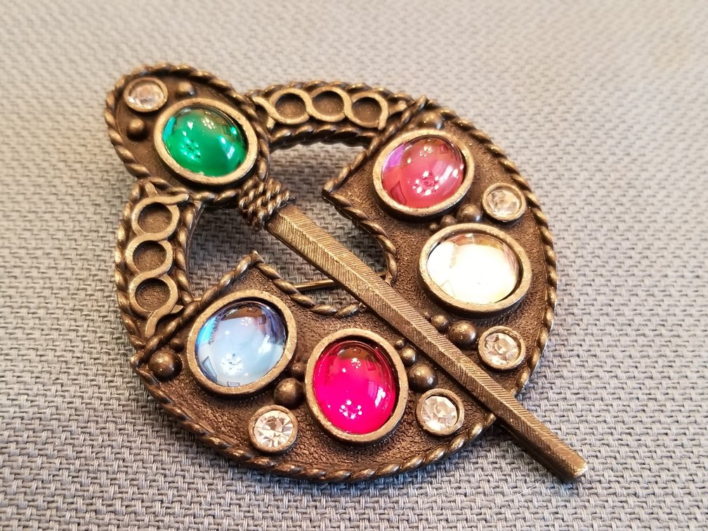 Bronze Colored Brooch